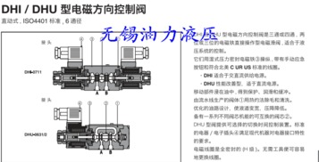 阿托斯電磁閥 DHI 063 8 24V 氣動與液壓設備中的核心控制元件
